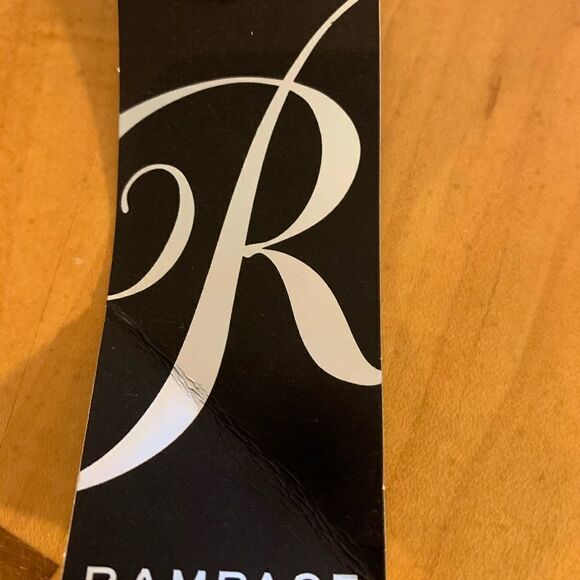 Rampage Eternity Scarf New With Tags Delicate Design With Red And Blue Flowers - Picture 4 of 5